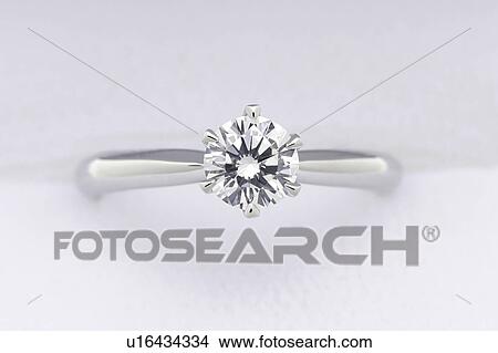 Close-up of diamond ring View Large Photo Image Picture - Close-up of diamond ring. Fotosearch
