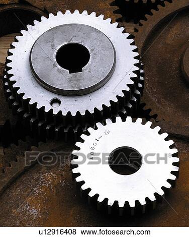 Close-up of gears View Large Photo Image Stock Photo - Close-up of gears. Fotosearch