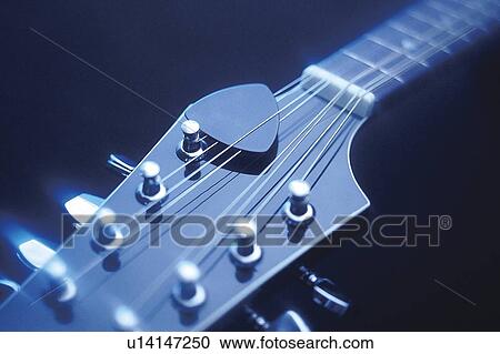 Close-up of guitar neck View Large Photo Image Stock Image - Close-up of guitar neck. Fotosearch