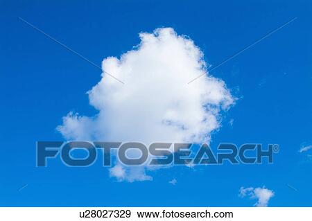 Stock Photo - Clouds in blue sky. Fotosearch