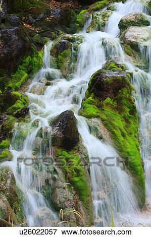Cold Spring waterfall, Norikura plateau, Matsumoto, Nagano Prefecture, Japan View Large Photo Image Stock Photo - Cold Spring waterfall, Norikura plateau, Matsumoto, Nagano Prefecture, Japan. Fotosearch