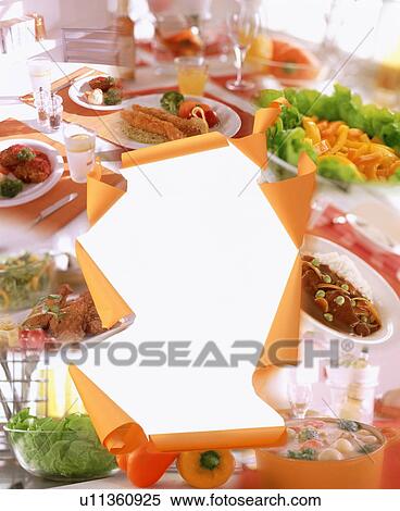 Stock Photography - Collage of various food dishes. Fotosearch