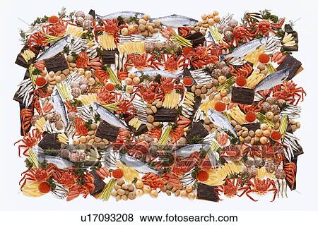 Stock Photo - Collage of various food. Fotosearch