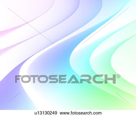Colorful Wave, Illustration View Large Photo Image Stock Photo - Colorful Wave, Illustration. Fotosearch