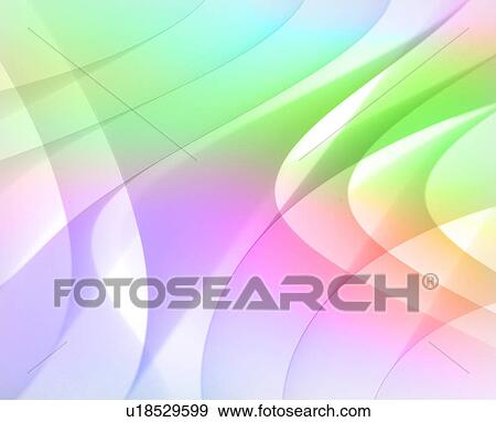 Stock Photo - Colorful Wave, Illustration. Fotosearch