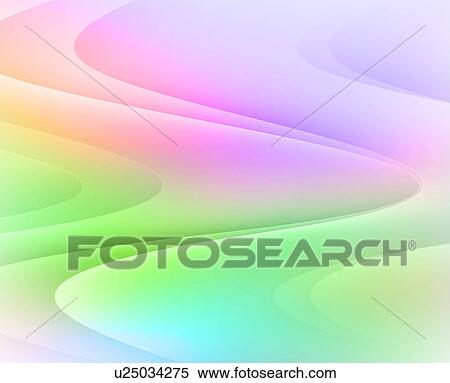 Stock Photography - Colorful Wave, Illustration. Fotosearch