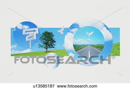 Composite image depicting the environment and nature View Large Photo Image Stock Photo - Composite image depicting the environment and nature. Fotosearch