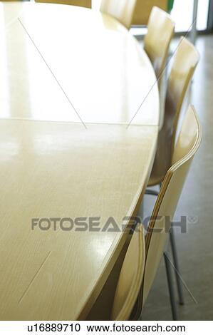 Stock Image - Conference table. Fotosearch