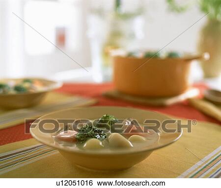 Creamy stew with vegetables View Large Photo Image Stock Photograph - Creamy stew with vegetables. Fotosearch