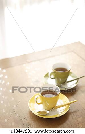 Stock Photography - Cups of coffee. Fotosearch