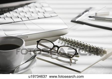 Stock Photo - Desk in office. Fotosearch