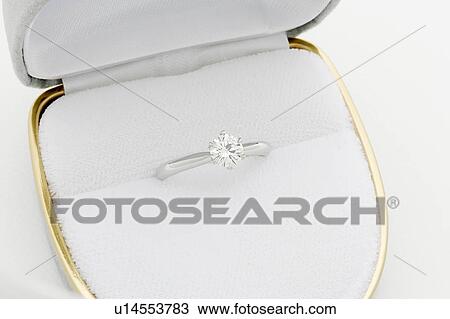 Stock Image - Diamond ring. Fotosearch