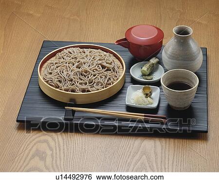 Stock Photograph - Dish of Soba. Fotosearch