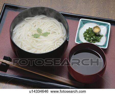 Dish of Udon noodles View Large Photo Image Stock Photograph - Dish of Udon noodles. Fotosearch