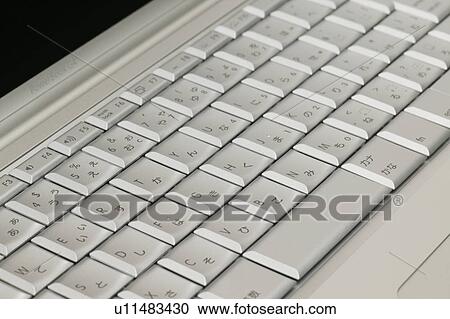 Stock Image - Dual language keyboard. Fotosearch