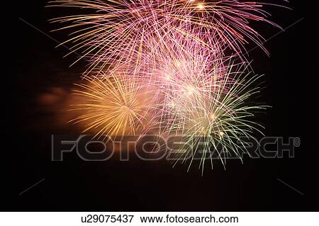 Stock Photo - Fireworks. Fotosearch