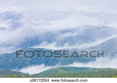 Fog over landscape, Norikura Plateau, Matsumoto, Nagano Prefecture, Japan View Large Photo Image Picture - Fog over landscape, Norikura Plateau, Matsumoto, Nagano Prefecture, Japan. Fotosearch