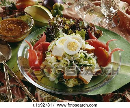 Gado-gado View Large Photo Image Stock Photo - Gado-gado. Fotosearch