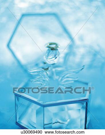 Glass angel in a box View Large Photo Image Stock Image - Glass angel in a box. Fotosearch