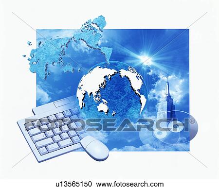 Stock Image - Global Business. Fotosearch