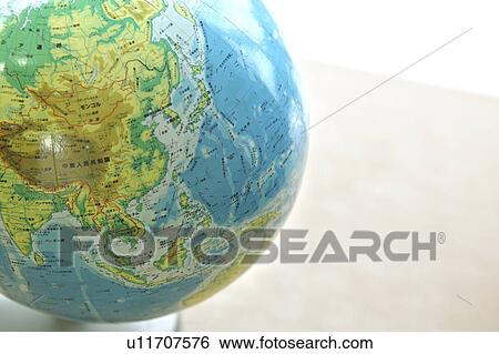 Globe View Large Photo Image Stock Photograph - Globe. Fotosearch