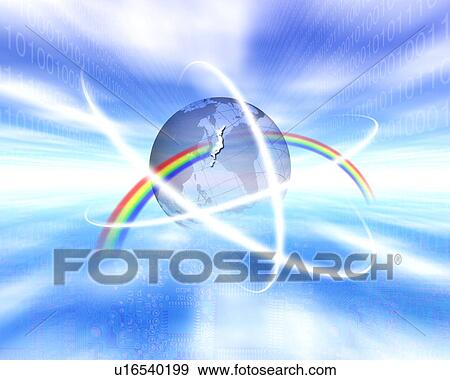Globe with binary code and circuit board View Large Photo Image Stock Photo - Globe with binary code and circuit board. Fotosearch