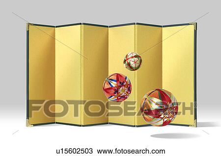 Golden folding screen and mari View Large Photo Image Stock Image - Golden folding screen and mari. Fotosearch