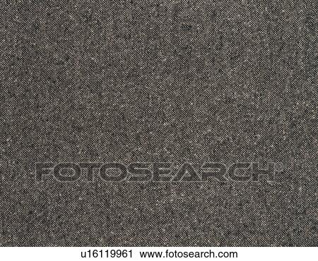 Stock Image - Gray fabric, close up, full frame. Fotosearch