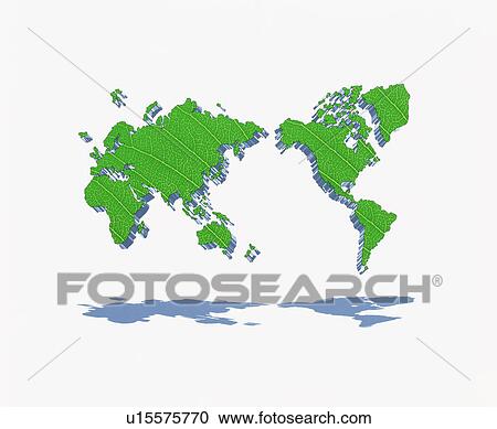 Green Continent, Computer Graphics View Large Photo Image Stock Image - Green Continent, Computer Graphics. Fotosearch