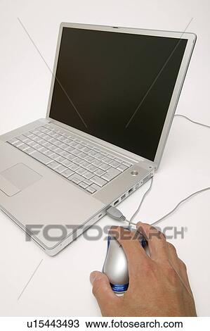 Hand using computer mouse View Large Photo Image Stock Image - Hand using computer mouse. Fotosearch
