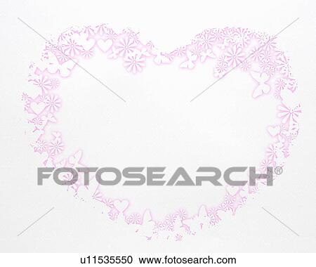 Heart Shape on White Background View Large Photo Image Stock Image - Heart Shape on White Background. Fotosearch