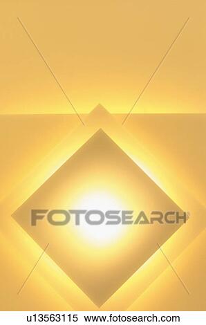 Stock Photography - Illuminated square shapes. Fotosearch