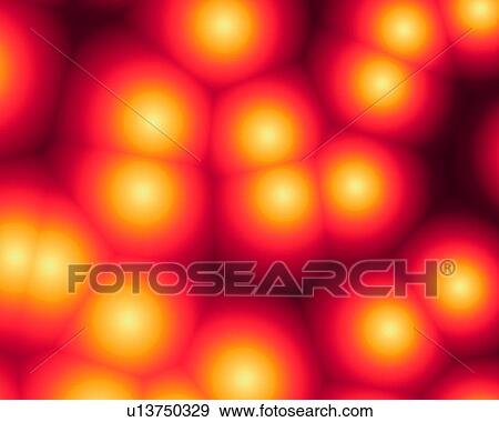 Stock Photo - Illumination, computer graphic, defocused. Fotosearch