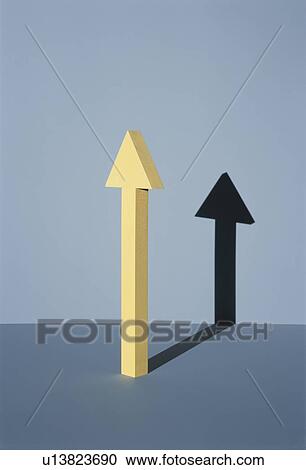 Illustration of an Arrow and the Shadow View Large Photo Image Stock Image - Illustration of an Arrow and the Shadow. Fotosearch