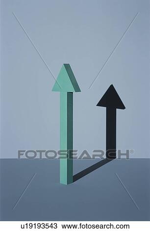 Illustration of an Arrow and the Shadow View Large Photo Image Stock Image - Illustration of an Arrow and the Shadow. Fotosearch