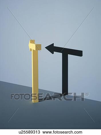 Illustration of an Arrow and the Shadow View Large Photo Image Stock Image - Illustration of an Arrow and the Shadow. Fotosearch