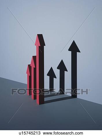 Illustration of Arrows and the Shadows View Large Photo Image Stock Image - Illustration of Arrows and the Shadows. Fotosearch
