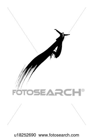 Illustration of businessman jumping, white background, copy space View Large Photo Image Stock Image - Illustration of businessman jumping, white background, copy space. Fotosearch