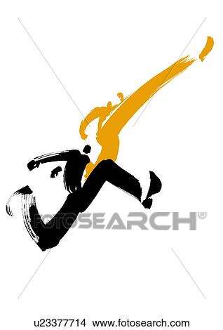 Illustration of businessmen dancing, white background View Large Photo Image Picture - Illustration of businessmen dancing, white background. Fotosearch