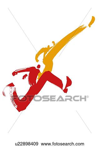 Illustration of businessmen dancing, white background View Large Photo Image Stock Photo - Illustration of businessmen dancing, white background. Fotosearch