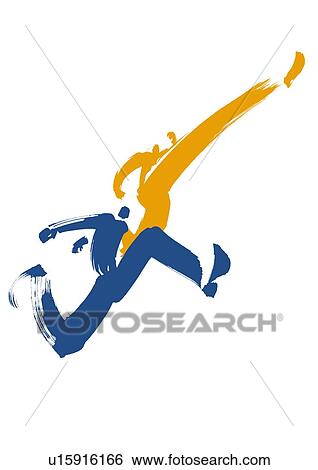 Illustration of businessmen dancing, white background View Large Photo Image Stock Photograph - Illustration of businessmen dancing, white background. Fotosearch