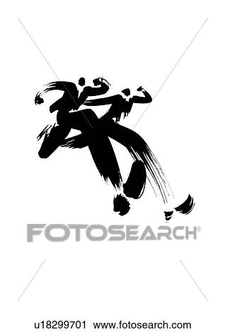 Illustration of businessmen running, white background View Large Photo Image Stock Image - Illustration of businessmen running, white background. Fotosearch
