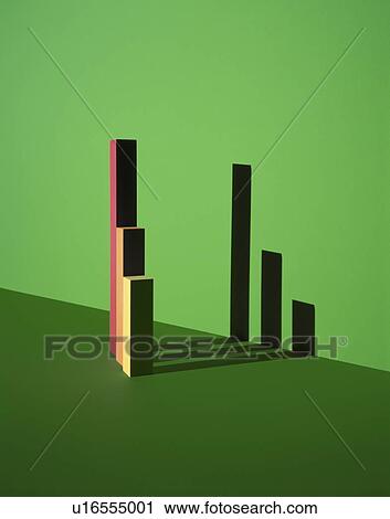 Stock Image - Illustration of Sticks and the Shadows. Fotosearch