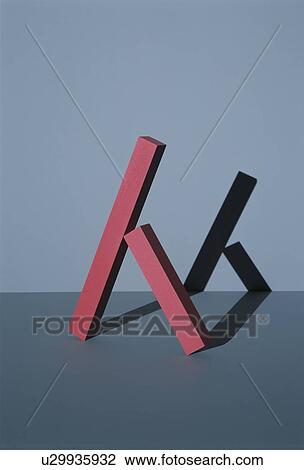 Stock Image - Illustration of Sticks and the Shadows. Fotosearch