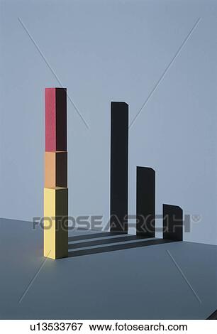 Stock Photo - Illustration of Sticks and the Shadows. Fotosearch