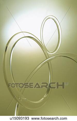 Stock Image - Interlocking rings. Fotosearch