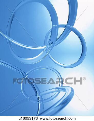 Stock Photograph - Interlocking rings. Fotosearch