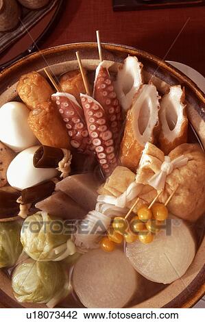 Stock Image - Japanese pot-au-feu. Fotosearch