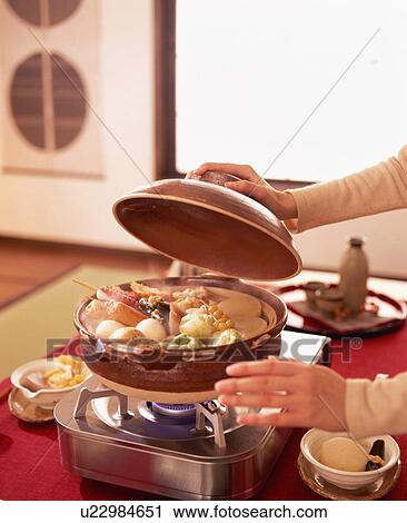 Stock Image - Japanese Pot-au Feu. Fotosearch
