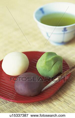 Stock Photo - Japanese Sweets. Fotosearch